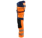 112216485389 Blaklader High Vis Hose 4-Wege-Stretch High Vis orange marineblau_3.jpg